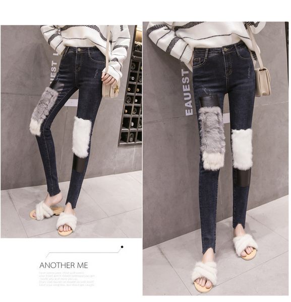 

blueberry women's tailored waist and hip princess jeans bk713, Blue