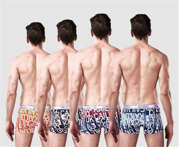 

fashion letter printed no trace breathable comfortable boxers fashion mens mid waist underpants mens designer modal underwear, Black;white
