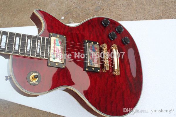 

custom shop china guitar flame tiger electric guitar ing