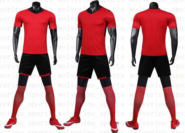 

2019 New Men's Sports Football uniform 2018 DIY Customized Putuan Training Suit Breathable Short Shirt 595562652 345329