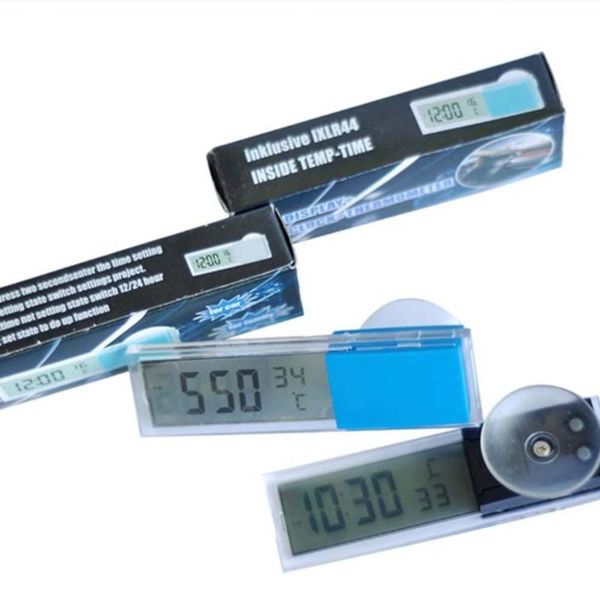 

electronic watch suction cup type liquid crystal electronic watch accessories