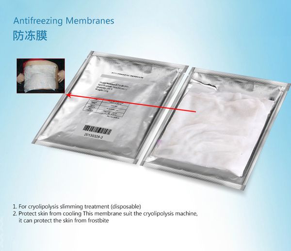 

new loading anti e membrane for cold slimming antie membrane cryo pad for cryolipolysis