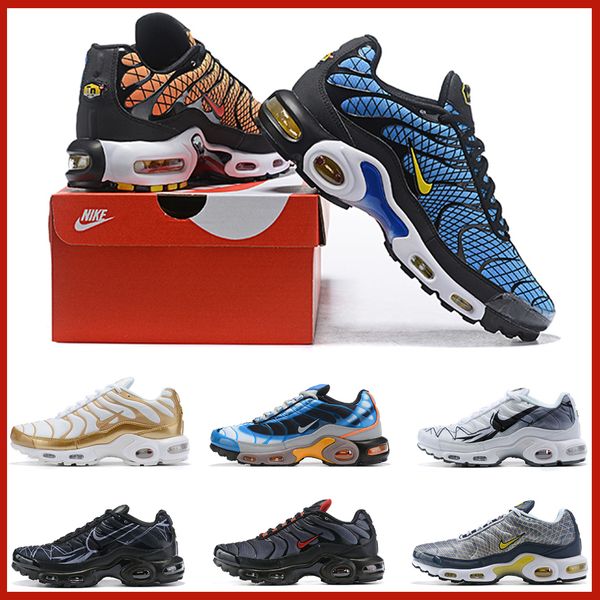 

hight quality air cushion plus ultra tn mesh max runner trainers mens outdoor sport running shoes 270 97 low sneakers, Black