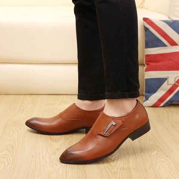 

2018 new pu leather slip on mens men flats breathable casual italian loafers comfortable driving shoes, Black