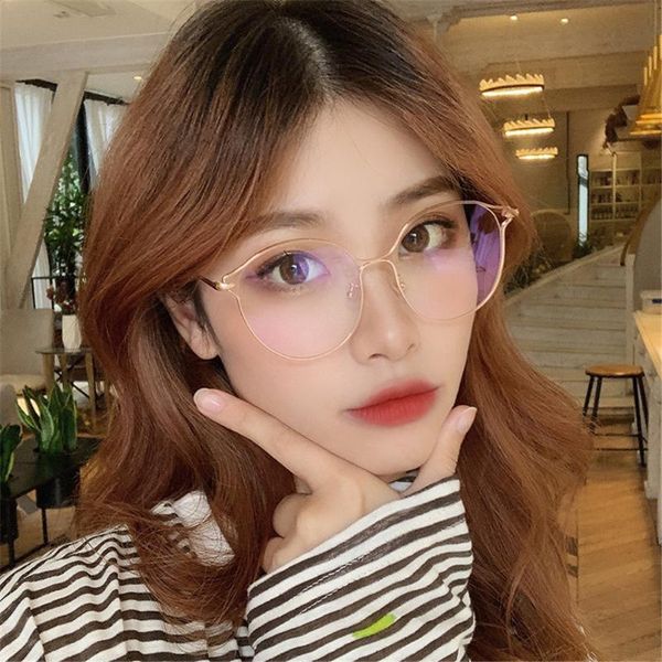 

round eyeglasses glasses frame men/women clear fake glasses eyeglass round eye frames for women/men, White;black