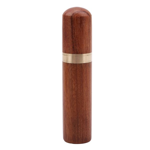 

wood toothpick holder box multifunction rosewood needle box bucket case hiking portable craft handmade gift toothpick holders