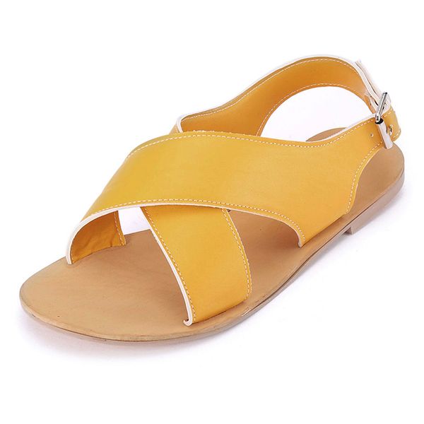 

fashion cork sandals 2121 nice women casual summer beach gladiator buckle strap sandals shoe flat with plus size 53, Black