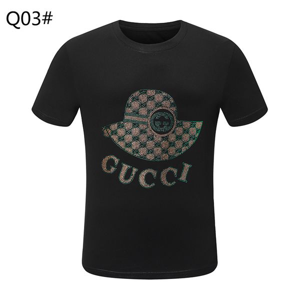 

luxury fashion men's hip-hop t-shirt 3d printing t-shirt casual black and white t-shirt shcp9, Gray