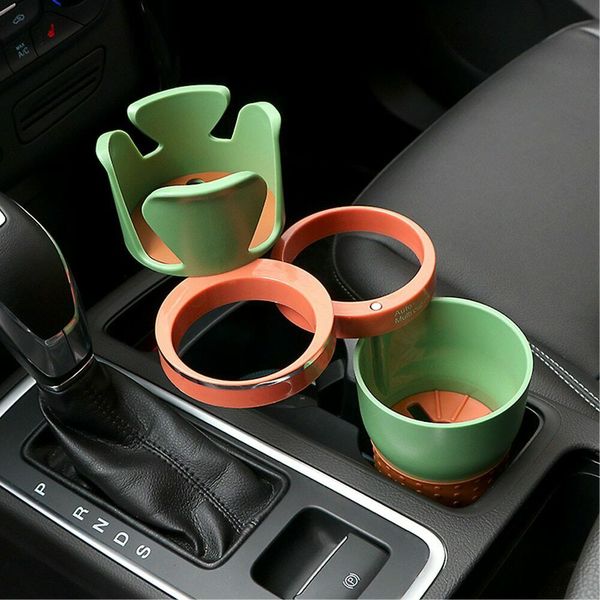 

1 pcs universal convience design car drink bottle cup holder 360-degree rotatable cup holder car interior accessories