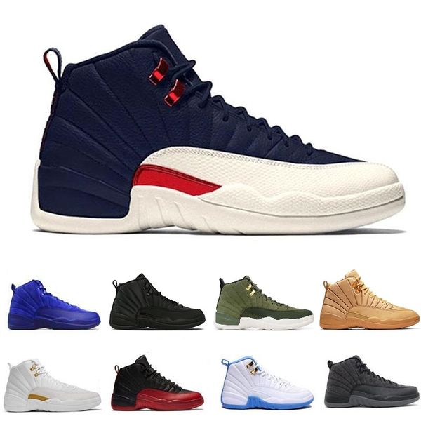 

12 basketball shoes 12s bulls cherry black white flu game vachetta tan gym red master taxi wolf grey playoffs blue j12 seankers