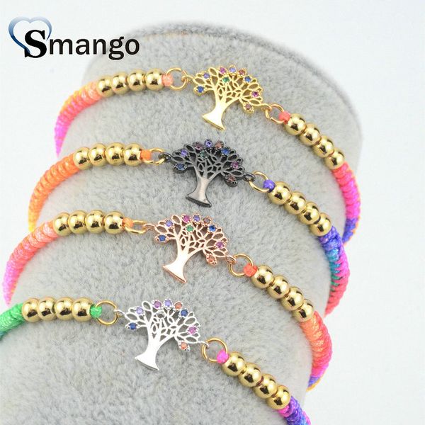 

5pieces 2019 new arrival women fashion wishing tree shape bracelet and connector,four colors,can mix,can holesale, Black