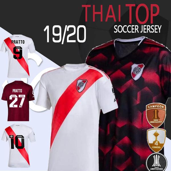 

Thailand 19 20 4 Conmebol 2019 River Plate Soccer Jerseys MARTINEZ PONZIO SCOCCO CASCO 19 20 River Plate PEREZ FERNANDEZ FOOTBALL SHIRTS