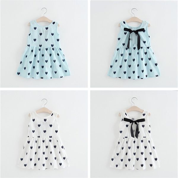 

baby girls dresses 2 colors sleeveless backless crocheted pattern princess party dress kids designer clothes girls jy33, Red;yellow