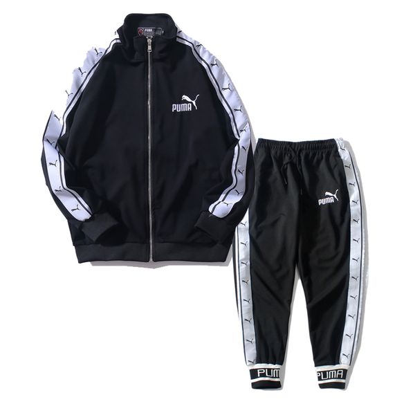 

mens designer tracksuits two piece suits survetements de marque pour hommes mens 2019 luxury designer clothes, Gray