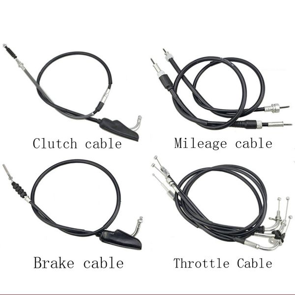 

original black ybr125 motorcycle cable for ybr125 125cc throttle mileage clutch brake cable line 2005-2016 years