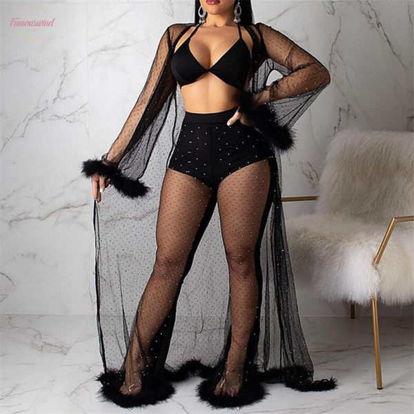 

женская сетка сыпучие длинные maxi платье блестки open кардиган кимоно длинные топы верхняя одежда лето sexy кружева fur perspective стильны, Black;gray