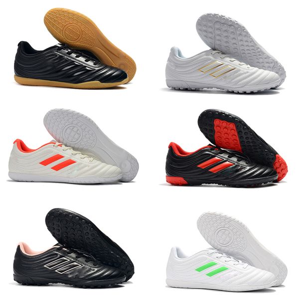 

2019 copa 19.4 ic mens soccer shoes new world cup soccer cleats ronaldo neymar indoor football boots botines futbol, Black