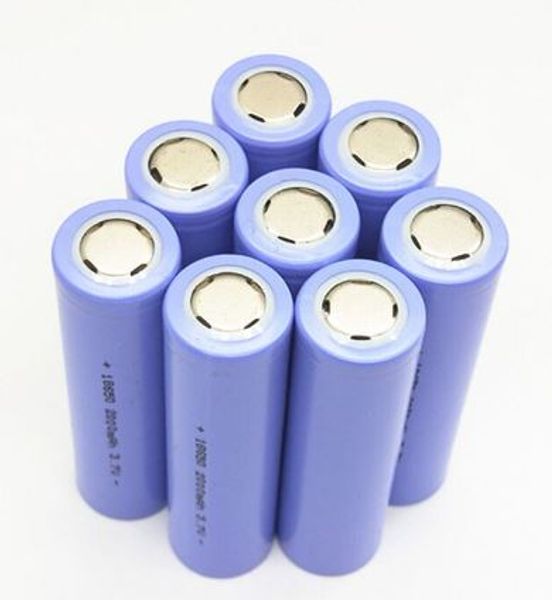

100PCS/LOT High Quality 18650 battery New 18650 3.7V 2000mAh Lithium-ion Rechargeable Battery For Flashlights, Power bank, etc.vtc5 battery
