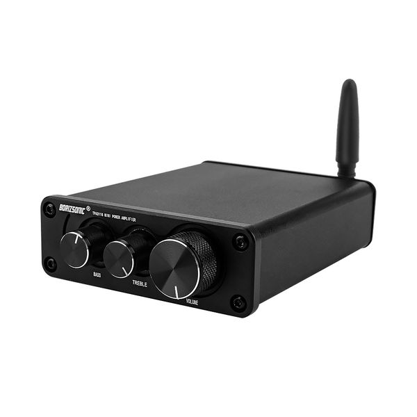 

brzhifi hifi mini tpa3116 bluetooth 5.0 усилитель мощности стерео 50 вт * 2 а с регулятором высоких частот для домашнего кинотеатра