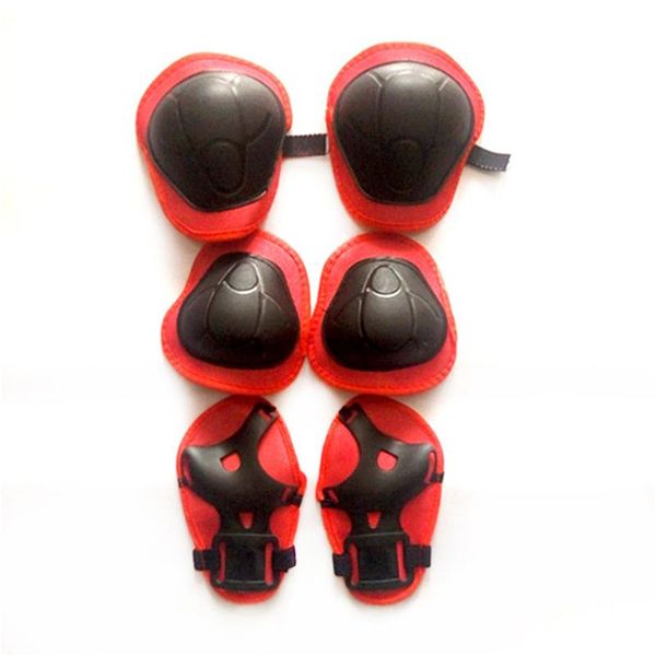 

kids knee pads elbow pads wrist guards protective gear set for children skateboard cycling riding outdoor sports hand guards pad, Black;gray