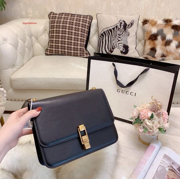 

original leather messenger clutch women luxury fashion ladies shoulder bag puress leather chain handbag tote waliet - 0184
