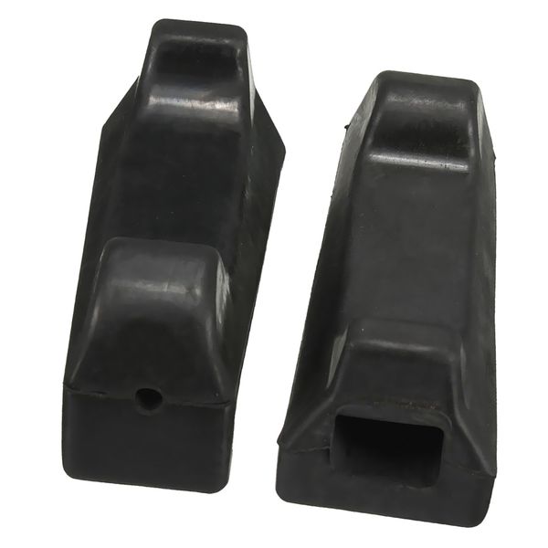 

2 piece motorcycle front rubber footrest fits for yamaha ybr125 all years