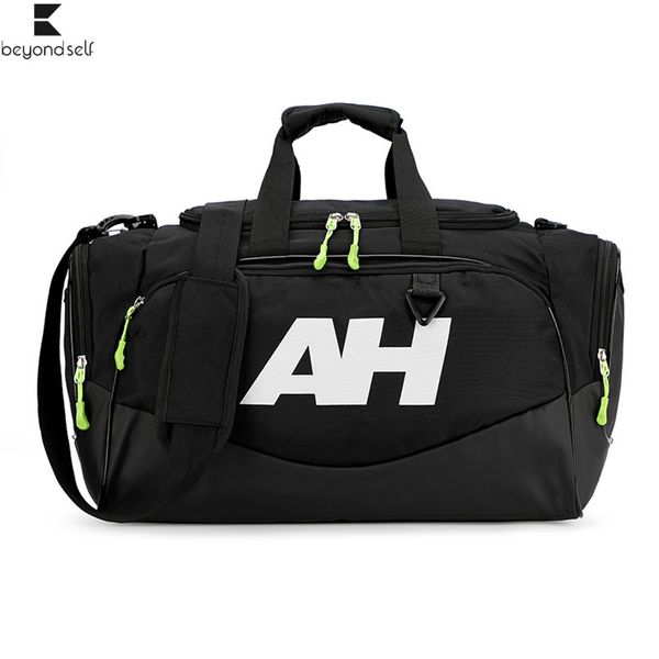 

20-35l large capacity sports fitness bag nylon waterproof for men women training mass bag gym handbag portable tourist 002