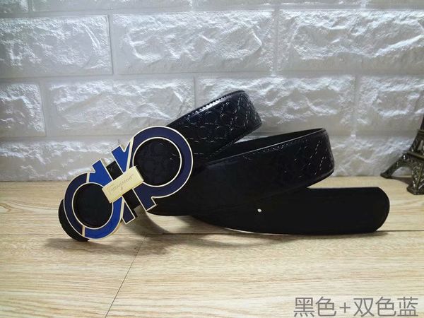 

men's leather belt, men's leather, all kinds of young people's pure leather belt, men's pants belt, simple trend, Black;brown
