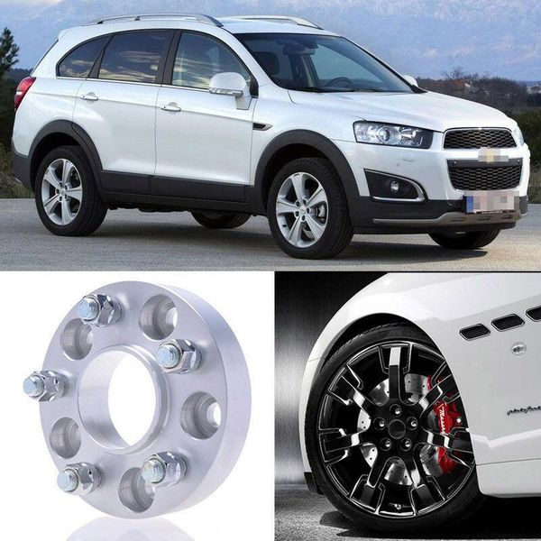 

2pcs 25mm thick pcd 5x115 70.3cb aluminum wheel spacers for chevrolet captiva