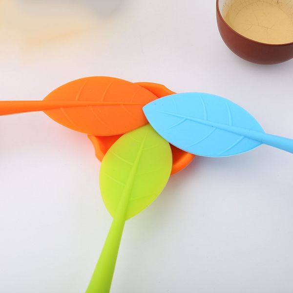 

1/4 pcs silicone tea infuser with drip tray stainless steel fine mesh cup mug teapot strainers js21 tea infusers