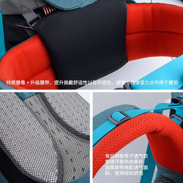 

naturehike outdoor camping bag 65l 55l men women hiking climbing rucksack cr suspension nh sport bags large waterproof backpack