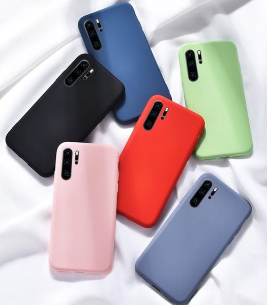 

ell phone case for huawei ultra-thin soft silicone phone case shell cover for huawei p30 nova5ipro mate20pro cases