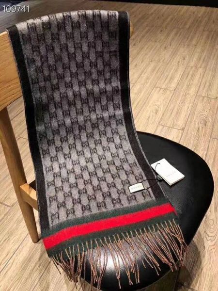 

зимняя высокого качество дизайна logomania бренд роскошь шарфы для мужчин и женщин, Blue;gray