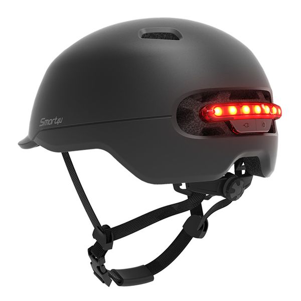 

waterproof women men smart4u sh50 cycling helmet intelligent back led light long use helmet back light for bike scooter