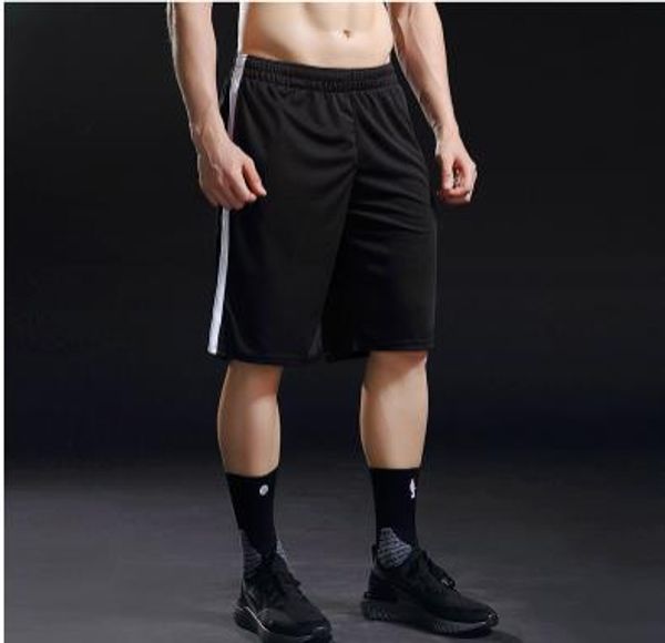 

plus size short retro loose and comfortable men breathable moisture wicking pocket basketball sports style shorts, White;black
