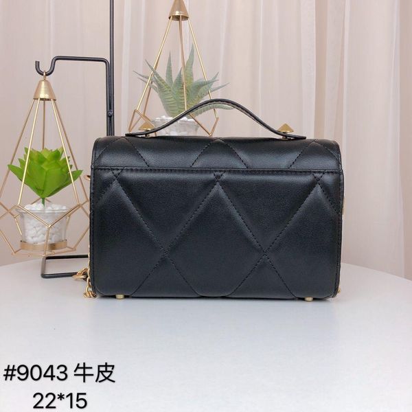 

2019 new solid color women bags crossbody bags chain shoulder bags handbags purse 20191122-pz9531#y3377zhenpai6, Black