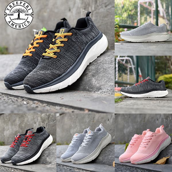 

2020 treeperi 611 platform casual shoes mens dark grey oreo pink fashion luxury designer men women sneakers eur 36-44, Black