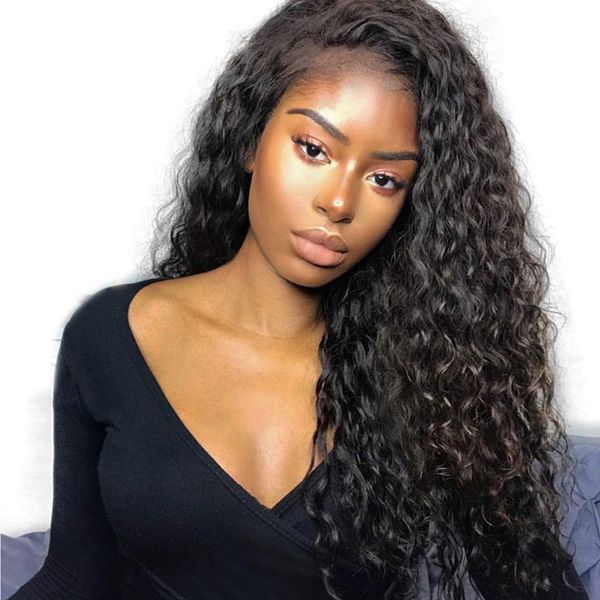 

ilaria curly lace front human hair wigs for black women brazilian afro kinky curly human hair wigs with baby hair pre plucked