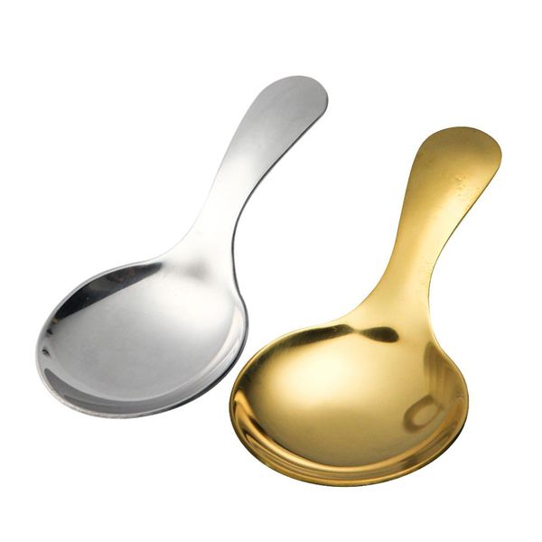 

304 stainless steel cutlery soup spoon ice cream spoon children's milk powder spoon kitchen tools household daily necessities