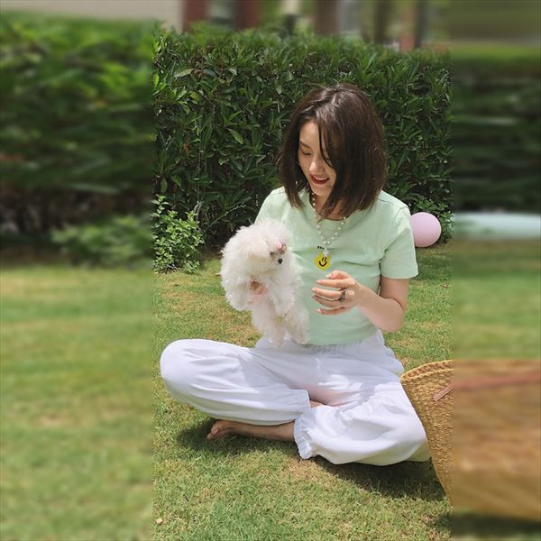 

song zuer 2020 smiling face printing fruit green short female fashion song zuer 2020 smiling face printing fruit green short slim slim t, White