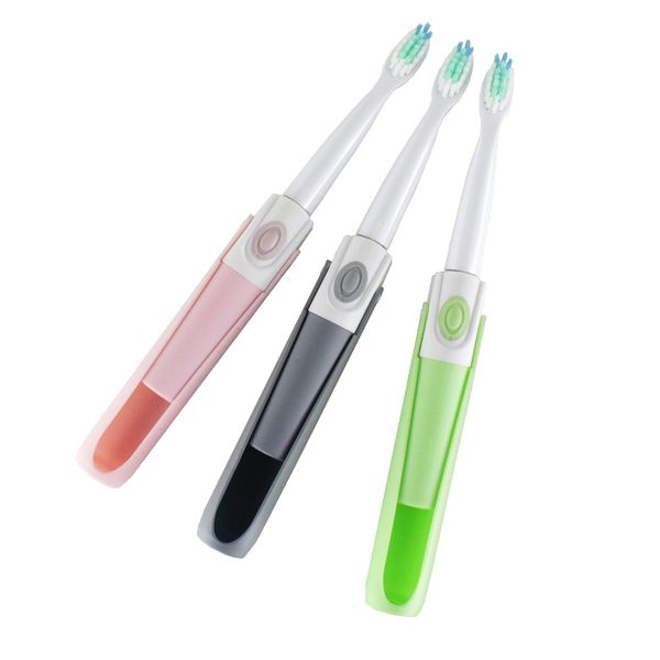 

new style electric toothbrush travel toothbrush replaceable battery with ipx7 waterproof toothbrush c100 for travel home