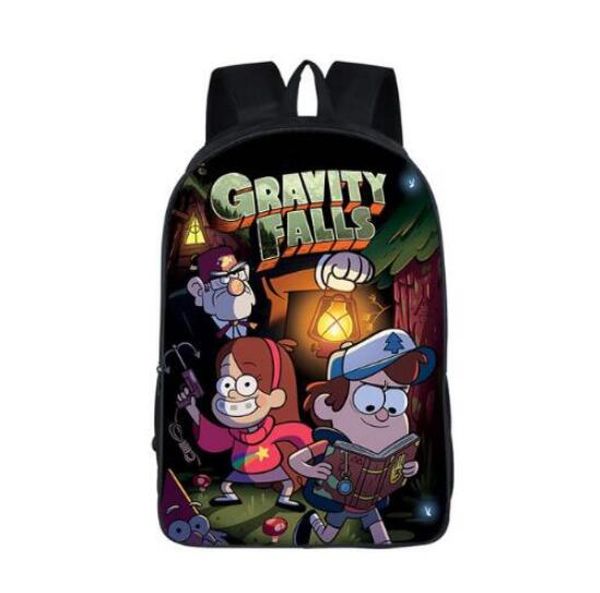 

cartoon gravity falls backpack for teenage girls children school bags dipper mabel backpack kids gravity falls bag gift