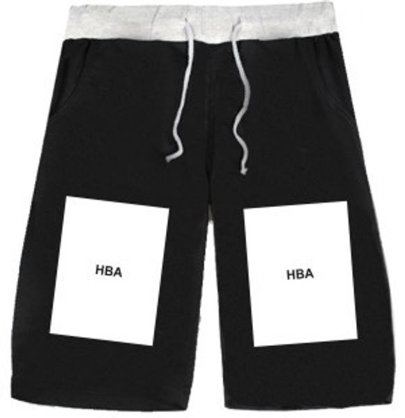 

chinese size xxs~4xl big block design half short hip hop street fashion casual short hood by air hba pyrex popular, White;black