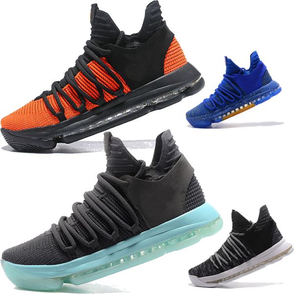 

2019 fashion triple black elite x zoom kd bhm kevin durant 10 for sport sneakers shoes low cut athletic mens basketball