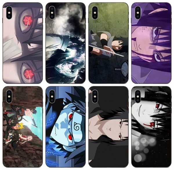 

[tongtrade] cartoon revenge uchiha sasuke in naruto case for iphone 11 pro max x xs 8 7 6s 5 galaxy a7 honor v8 v10 lg k40 k50 silicone case