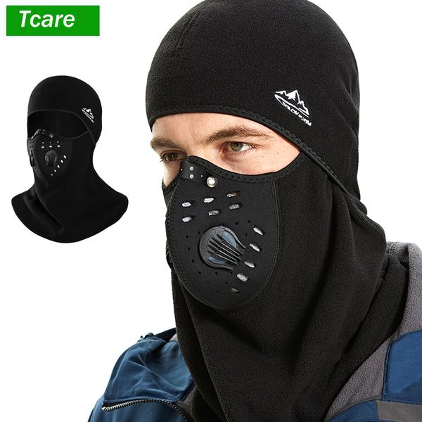 

1pcs winter ski mask balaclava outdoor face mask with breathe valve, windproof warmer hood extreme cold weather face mouth mask