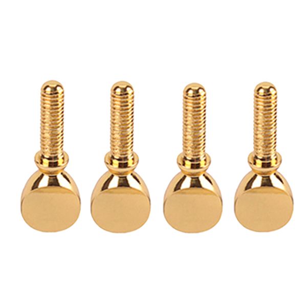 

4 pcs saxophone mouthpiece ligature screws gold