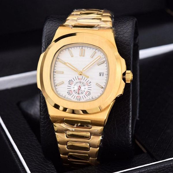

2020 new automatic machinery 39mm luxury watch men small dial work sweeping movement good watch watch model no battery watches 109, Slivery;brown