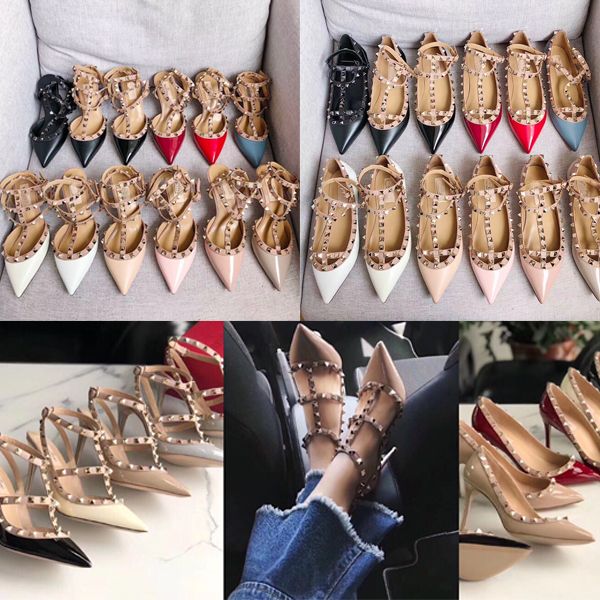 

Женщины дизайнер шпильки сандалии высокие каблуки в клетке лодыжки насос 65 мм 10 мм бить качество 100% натуральная кожа дно сексуальные ну вечеринку обувь