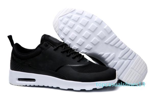 

designer casual men womens thea 87 zapatillas mujer running shoes chaussure femme trainer lightweight breathable walking sneakers 36-45 t14, Black